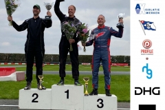 De clubkampioenen van het Senior 25+ veld